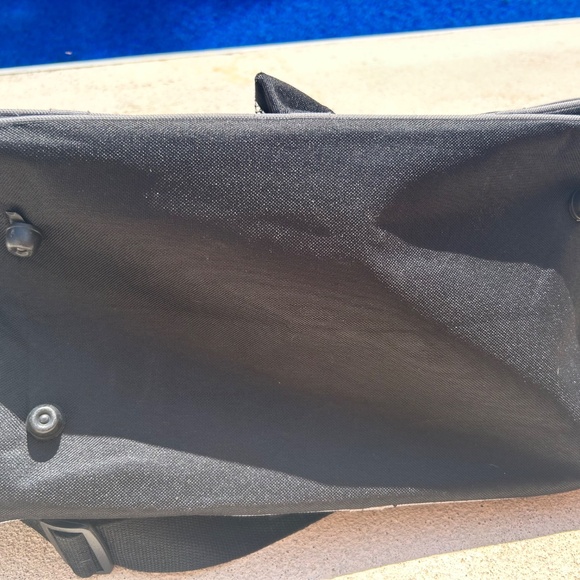 Lucchese Small Black Travel or Overnight Duffle Bag - Picture 5 of 6